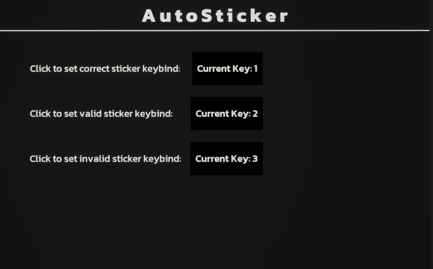 AutoStickerHotkey